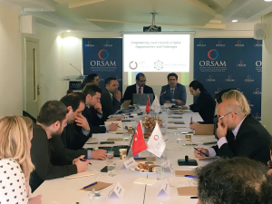 Meeting entitled  “Local Councils and Security Sector Reform in Syria”