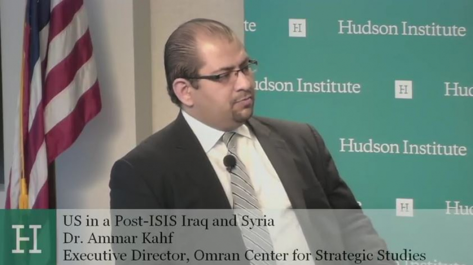 US in a Post-ISIS Iraq and Syria:Realigning Allies and Constraining Adversaries