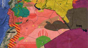 Map of Control and Influence: Syria 