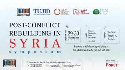 organization of the symposium entitled “Post-Conflict Reconstruction in Syria
