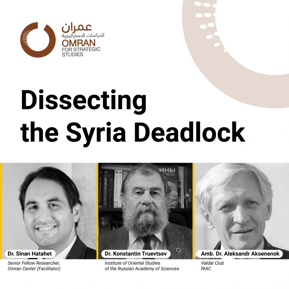 Webinar | Dissecting the Syrian Deadlock