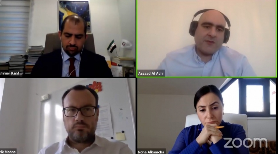 Webinar panel | Syrian Civil Society Organizations in an Unstable Environment